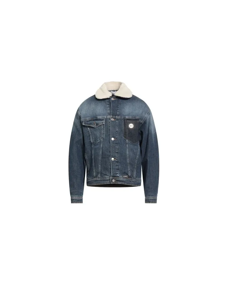 Iceberg JACKEN & MÄNTEL - Jeansjacken/Mäntelauf YOOX.COM Blau
