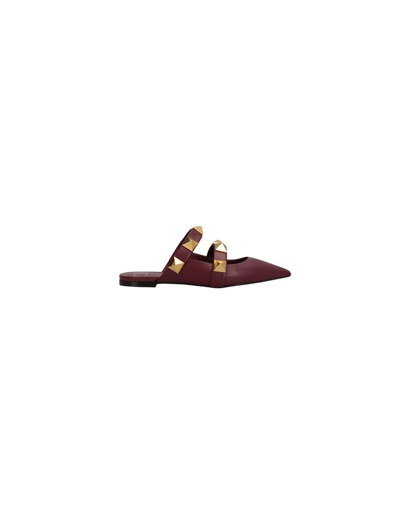 Valentino Garavani SCHUHE - Mules & Clogsauf YOOX.COM Bordeaux