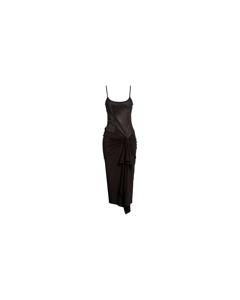 ATTICO KLEIDER - Midi-Kleiderauf YOOX.COM Schwarz