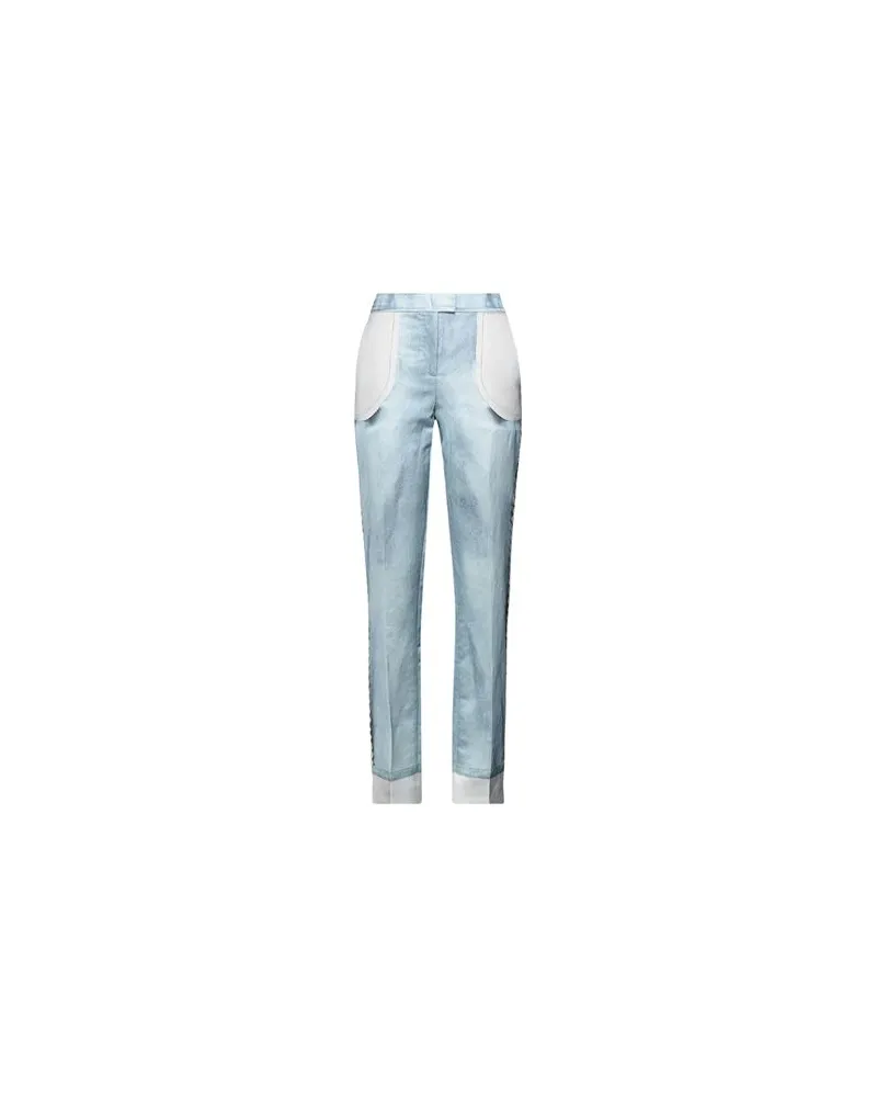 Moschino HOSEN & RÖCKE - Hosenauf YOOX.COM Himmelblau