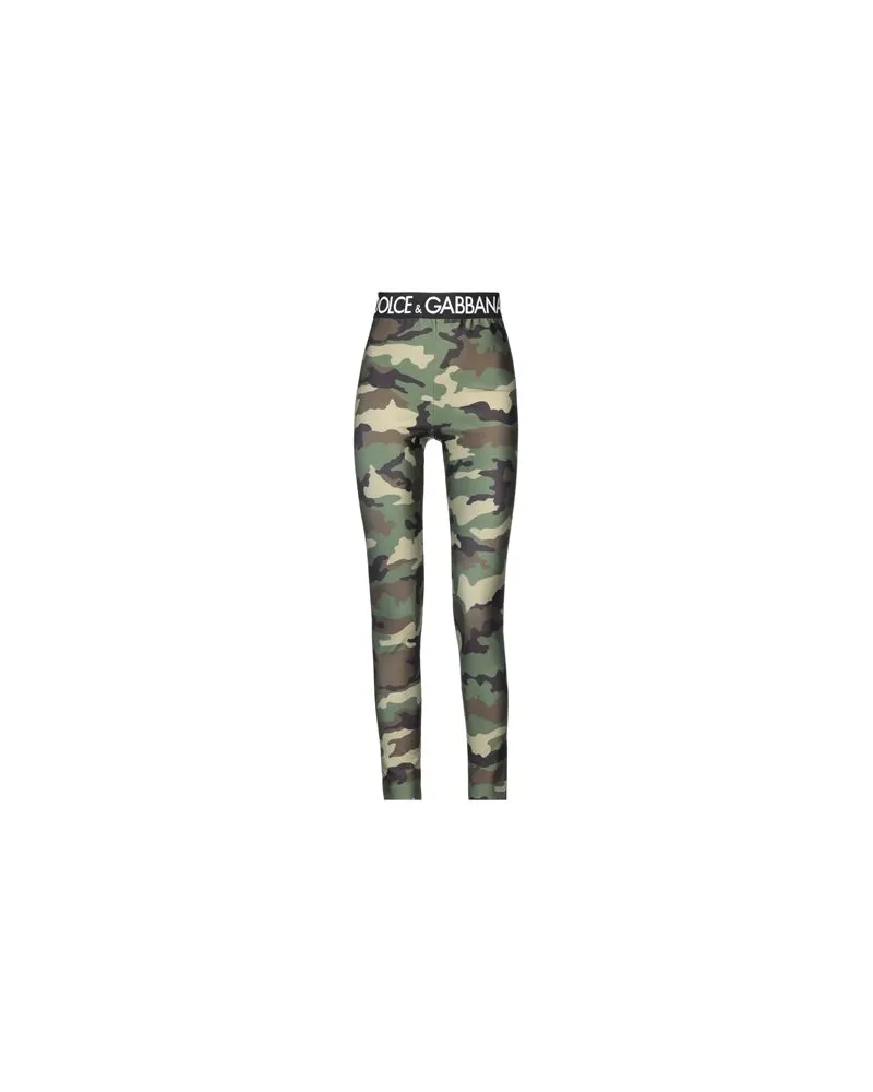 Dolce & Gabbana HOSEN & RÖCKE - Leggingsauf YOOX.COM Militärgrün