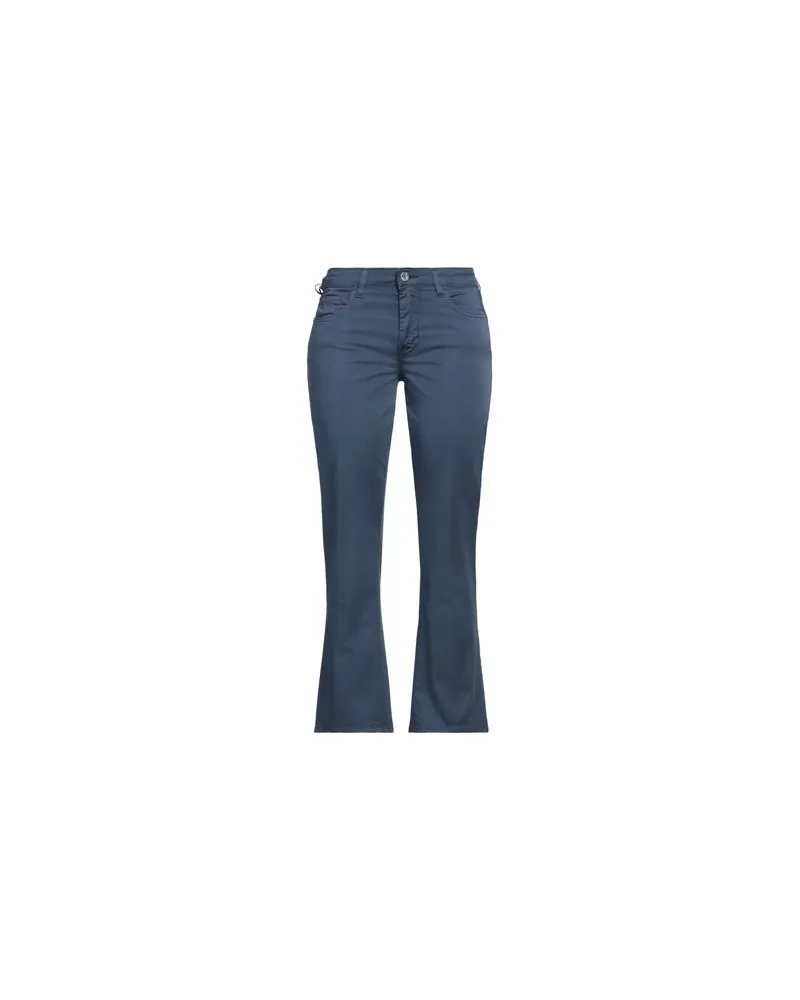 Re-HasH HOSEN & RÖCKE - Hosenauf YOOX.COM Marineblau