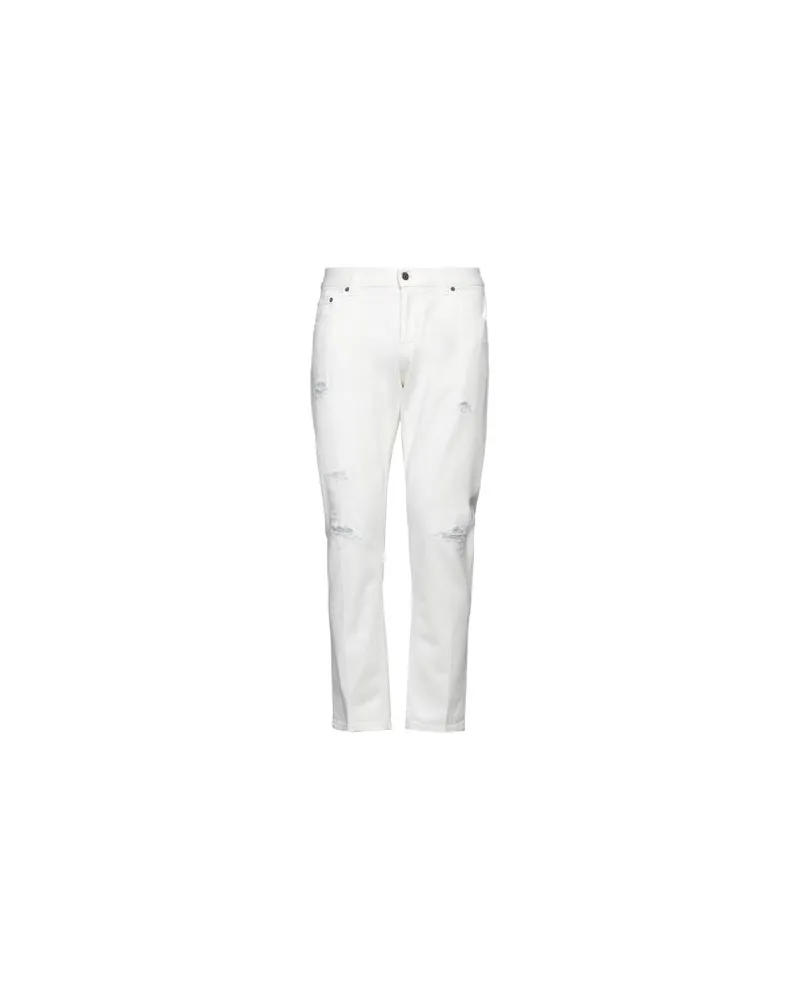 Dondup HOSEN & RÖCKE - Jeanshosenauf YOOX.COM Weiß
