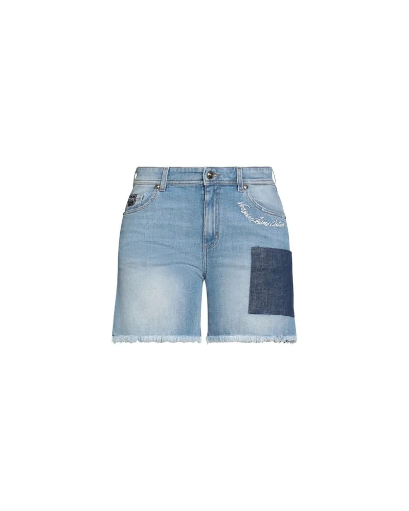 Versace Jeans HOSEN & RÖCKE - Jeansshortsauf YOOX.COM Blau