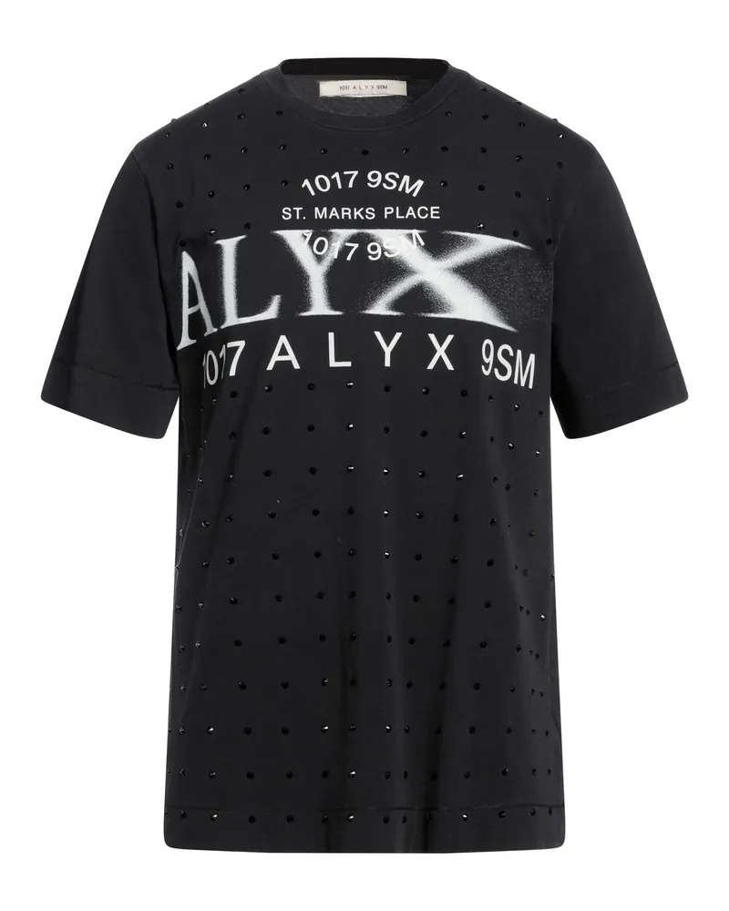 1017 ALYX 9SM T-shirts Schwarz