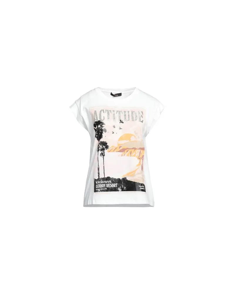 Actitude by Twinset TOPS - T-shirtsauf YOOX.COM Weiß