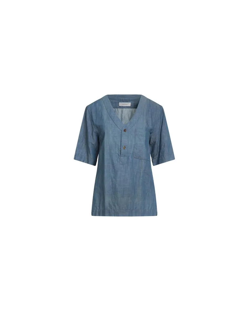 Mauro Grifoni TOPS - Hemdenauf YOOX.COM Hellblau