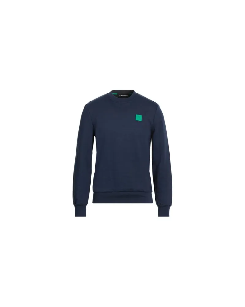 Karl Lagerfeld TOPS - Sweatshirtsauf YOOX.COM Marineblau