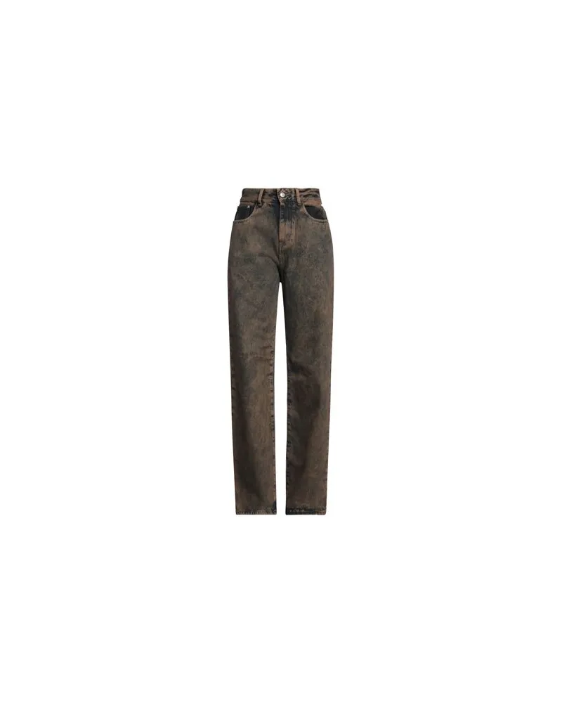 GCDS HOSEN & RÖCKE - Jeanshosenauf YOOX.COM Braun