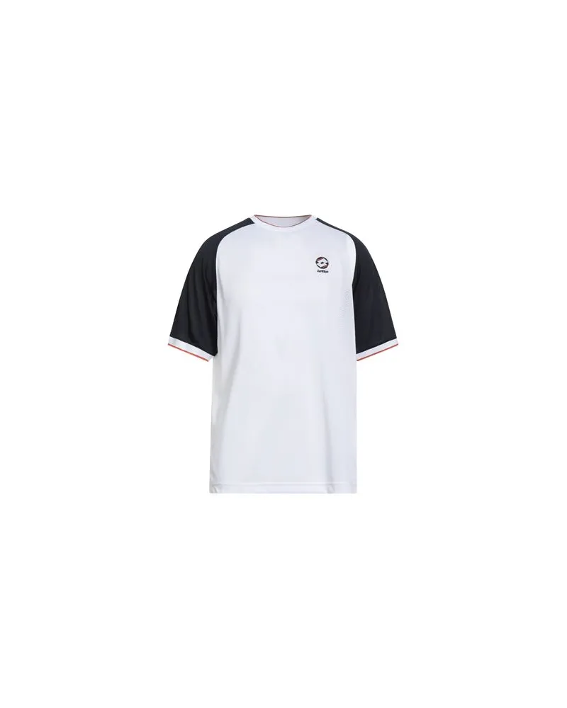 Lotto Leggenda TOPS - T-shirtsauf YOOX.COM Weiß
