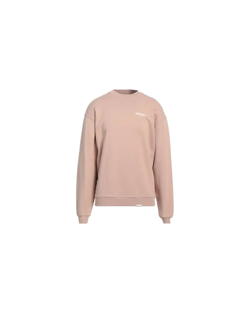 REPRESENT TOPS - Sweatshirtsauf YOOX.COM Hellbraun