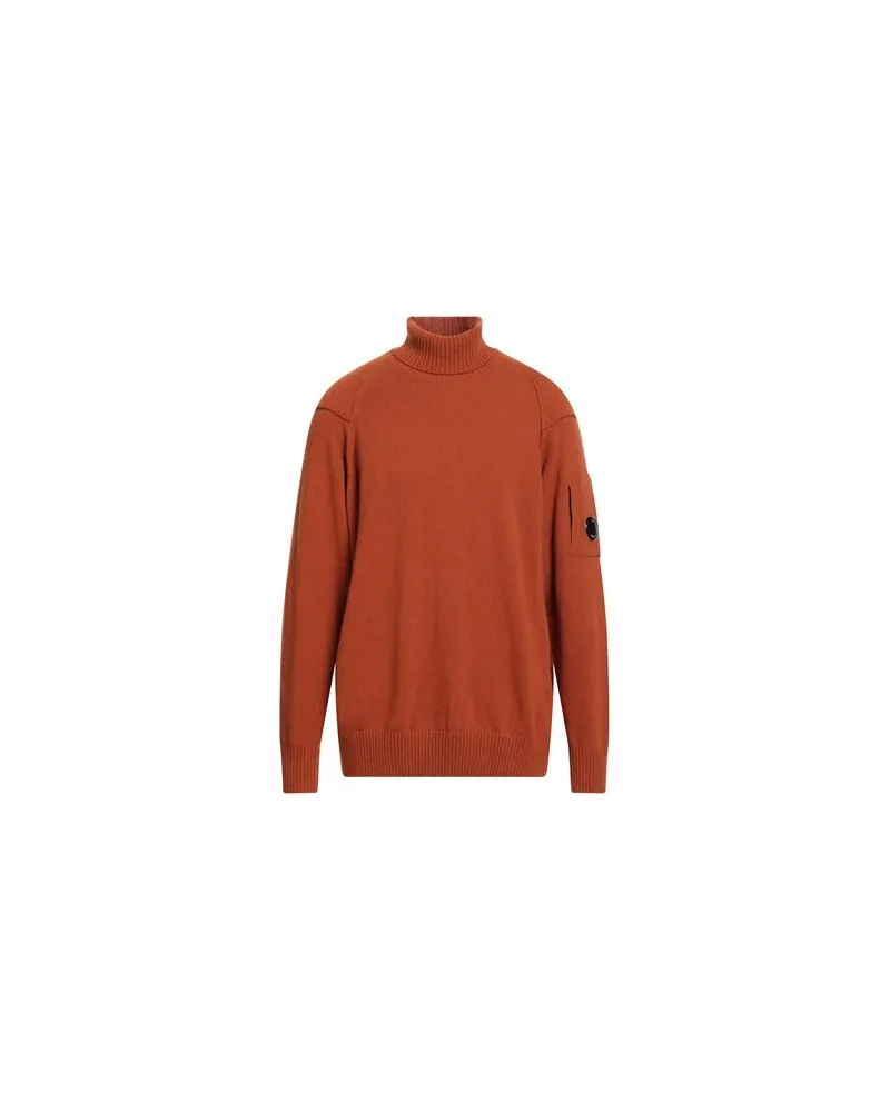 C.P. Company STRICKWAREN - Rollkragenpulloverauf YOOX.COM Rostrot