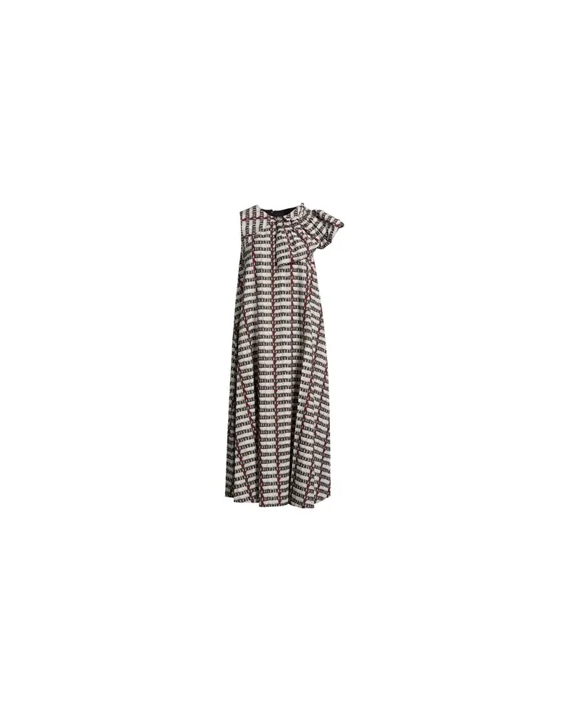 ALYSI CHOCOLAT - KLEIDER - Maxi-Kleiderauf YOOX.COM Schwarz