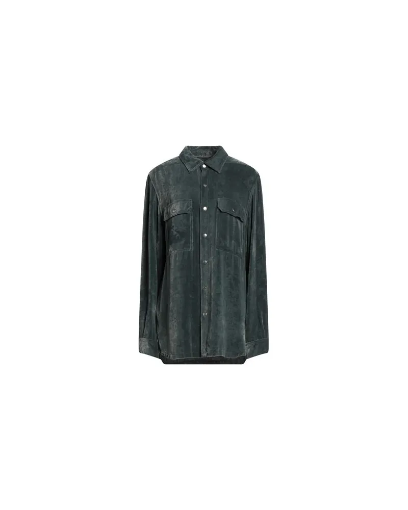 Rick Owens TOPS - Hemdenauf YOOX.COM Salbeigrün