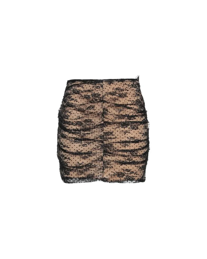 KONTATTO HOSEN & RÖCKE - Miniröckeauf YOOX.COM Schwarz