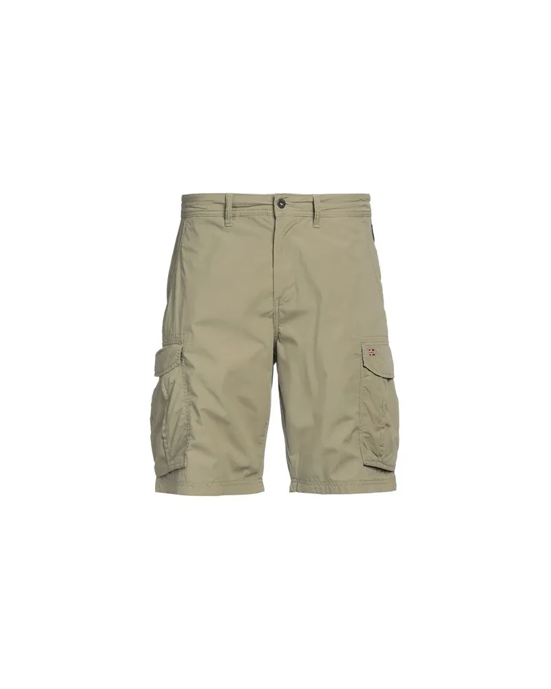 Napapijri HOSEN & RÖCKE - Shorts & Bermudashortsauf YOOX.COM Salbeigrün