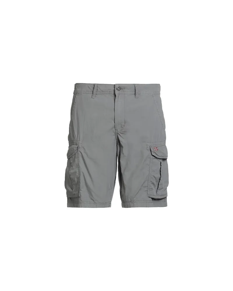 Napapijri HOSEN & RÖCKE - Shorts & Bermudashortsauf YOOX.COM Grau