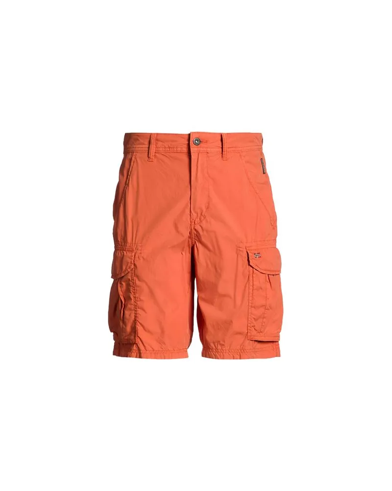 Napapijri HOSEN & RÖCKE - Shorts & Bermudashortsauf YOOX.COM Orange