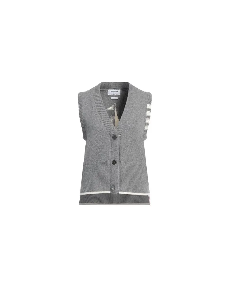 Thom Browne STRICKWAREN - Strickjackenauf YOOX.COM Grau