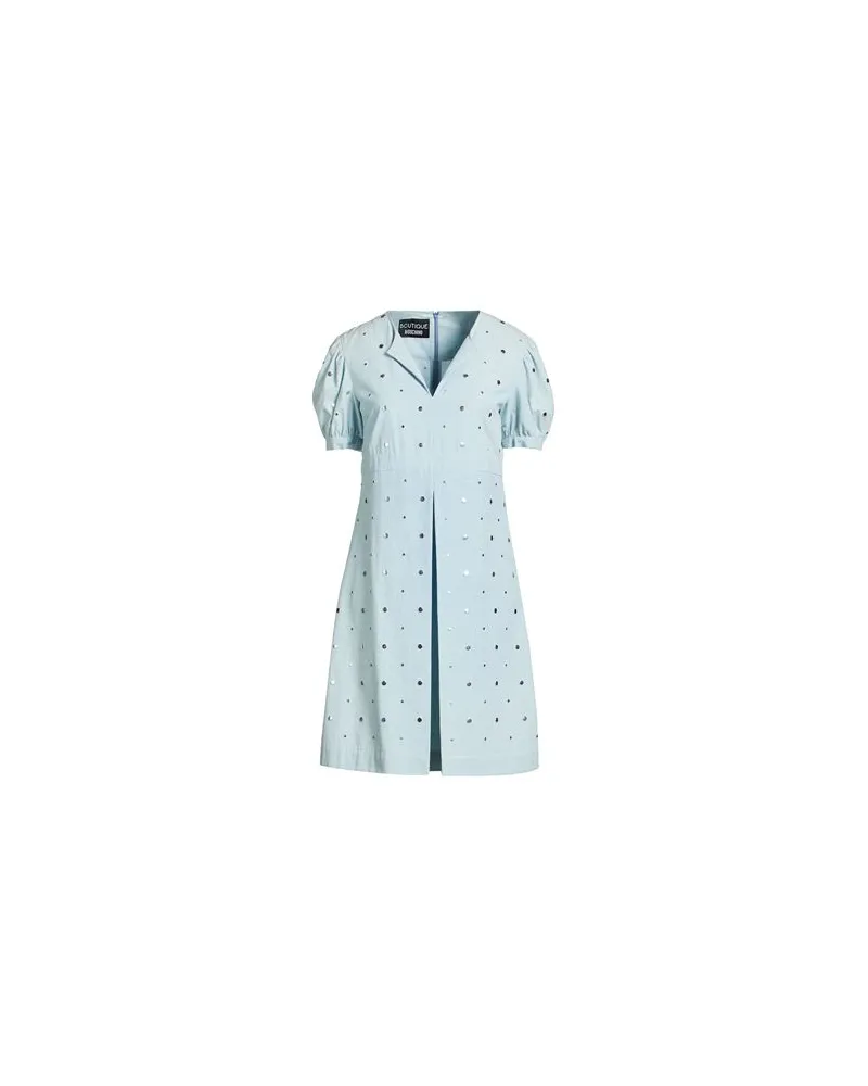 Moschino KLEIDER - Mini-Kleiderauf YOOX.COM Himmelblau