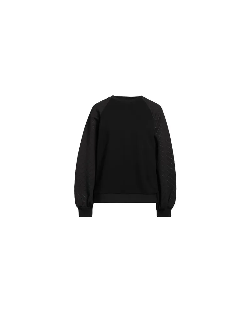 Armani Exchange TOPS - Sweatshirtsauf YOOX.COM Schwarz