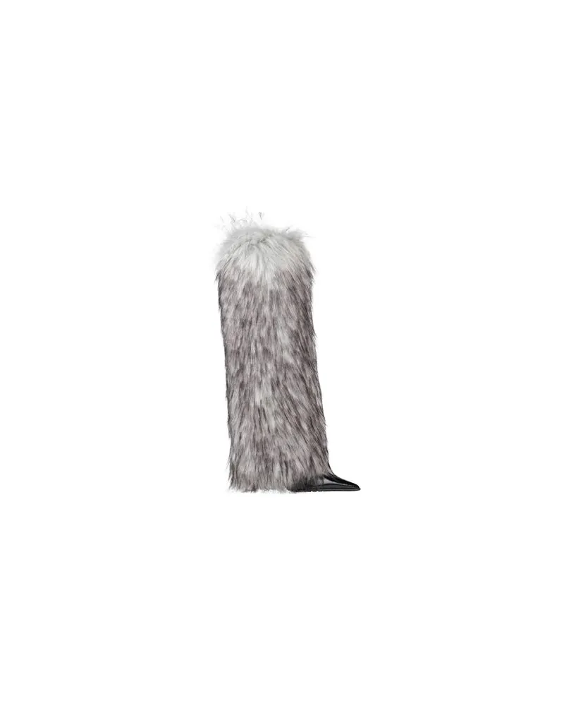 Dolce & Gabbana SCHUHE - Stiefelauf YOOX.COM Grau