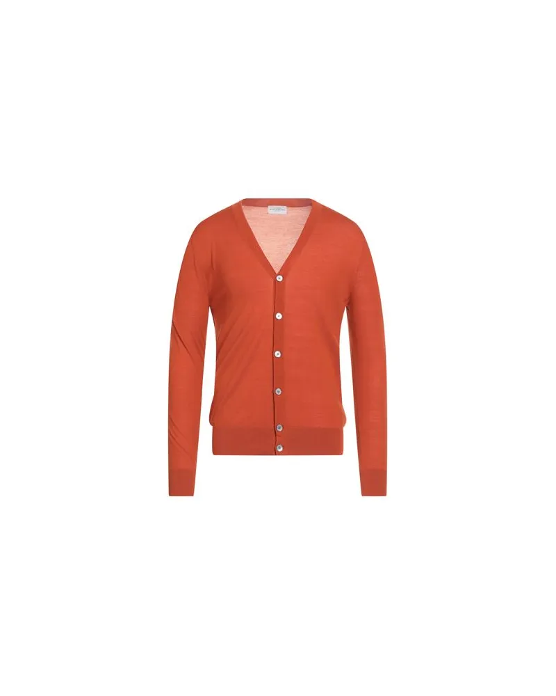 Ballantyne STRICKWAREN - Strickjackenauf YOOX.COM Rostrot
