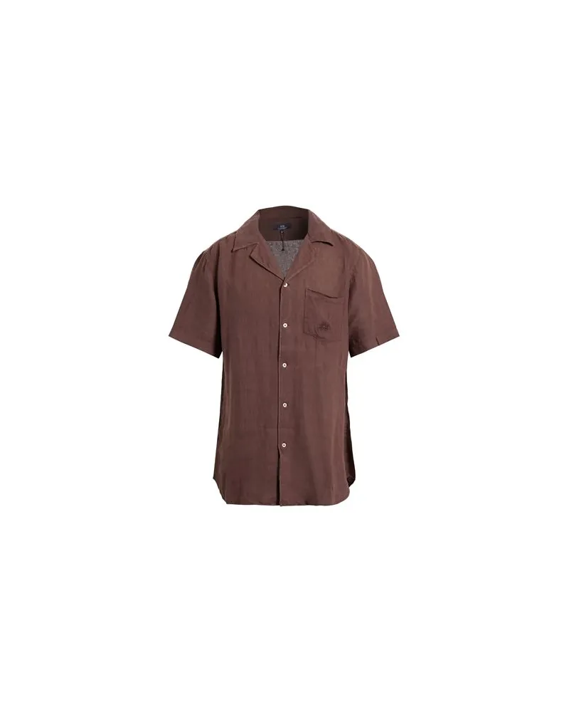 La Martina TOPS - Hemdenauf YOOX.COM Dunkelbraun