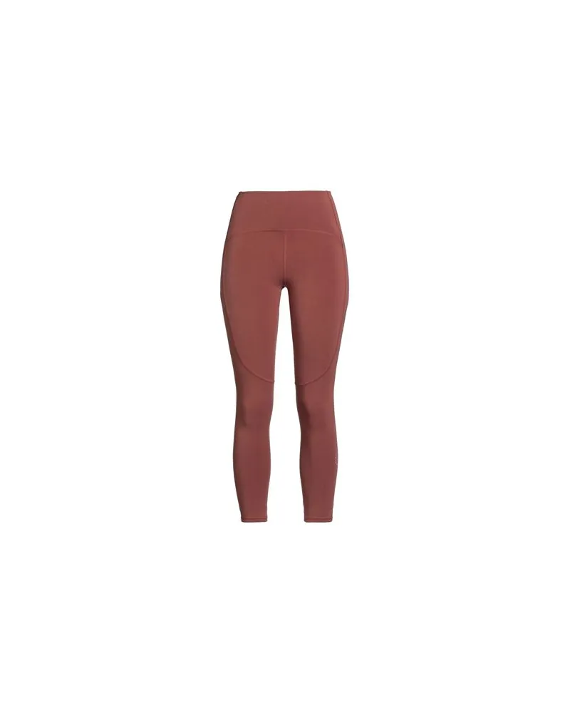 adidas HOSEN & RÖCKE - Leggingsauf YOOX.COM Rostrot