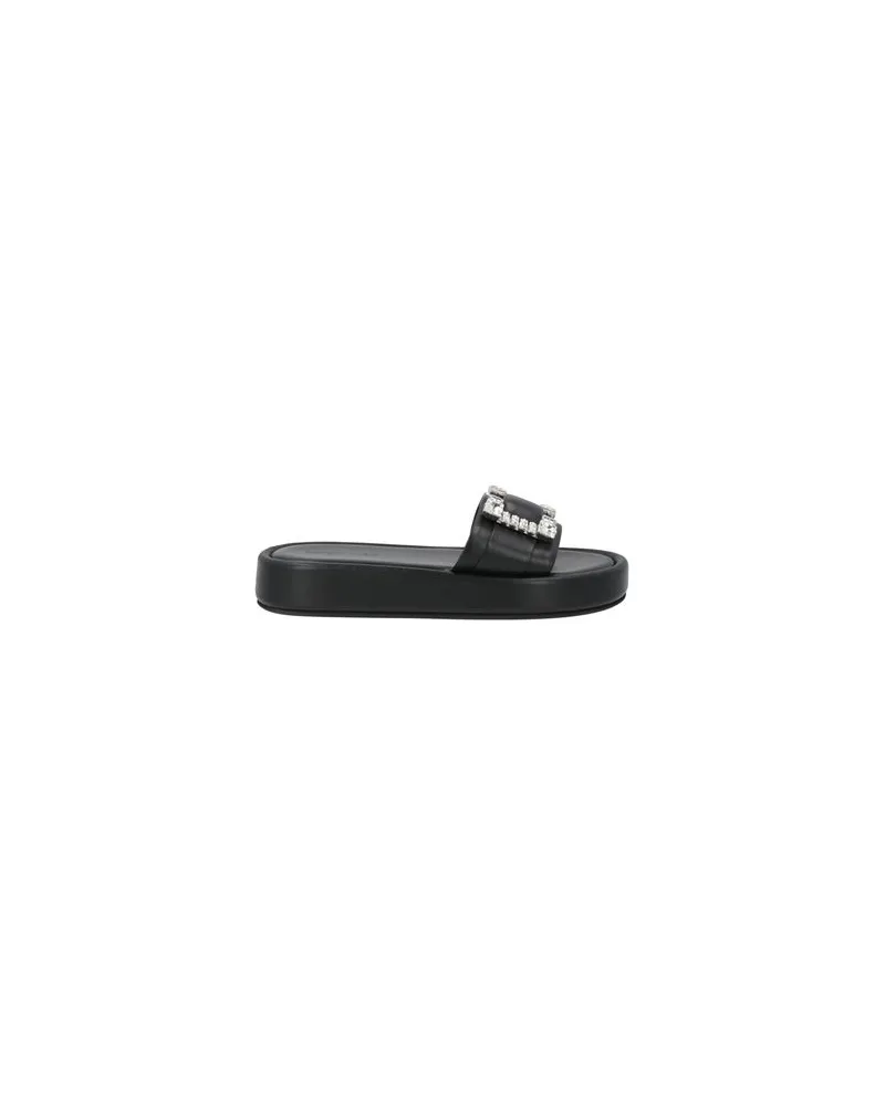 Sergio Rossi SCHUHE - Sandalenauf YOOX.COM Schwarz