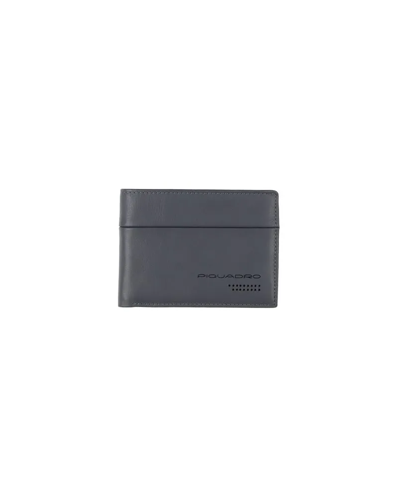 Piquadro Kleinlederwaren - Brieftaschenauf YOOX.COM Grau