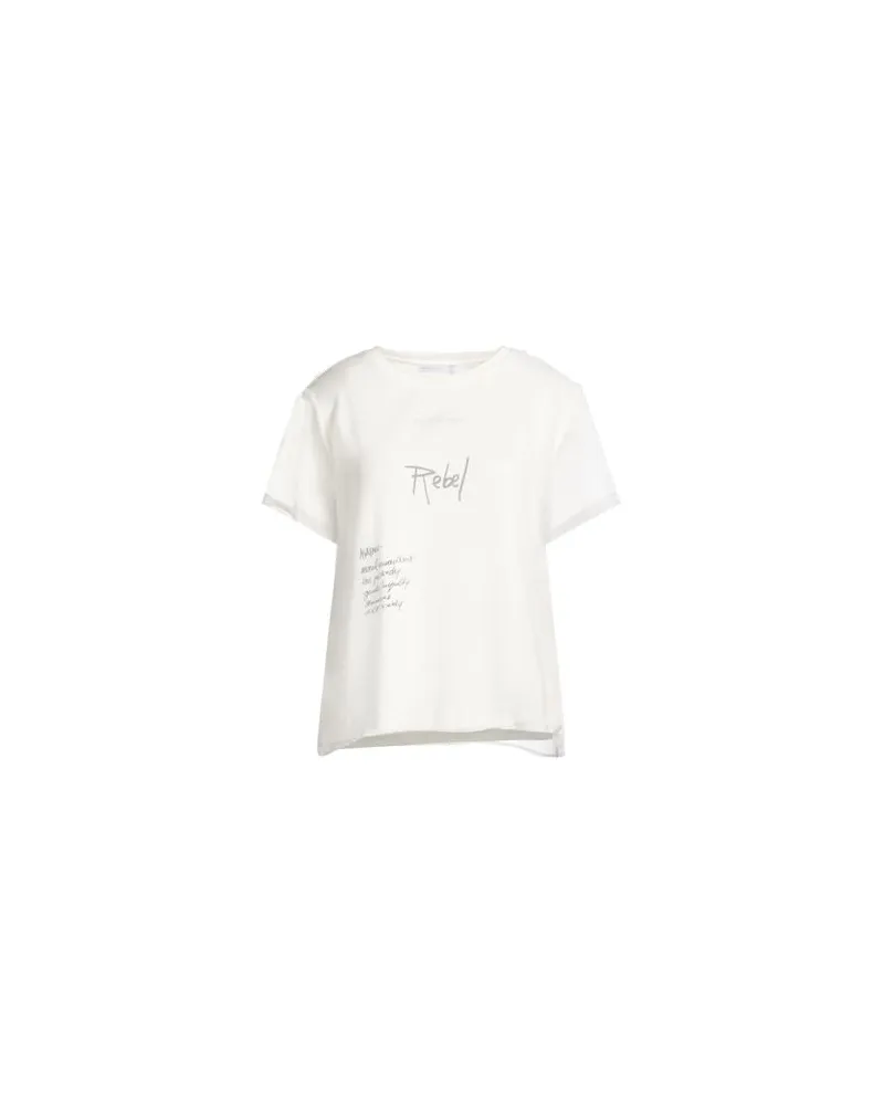 Patrizia Pepe TOPS - T-shirtsauf YOOX.COM Weiß