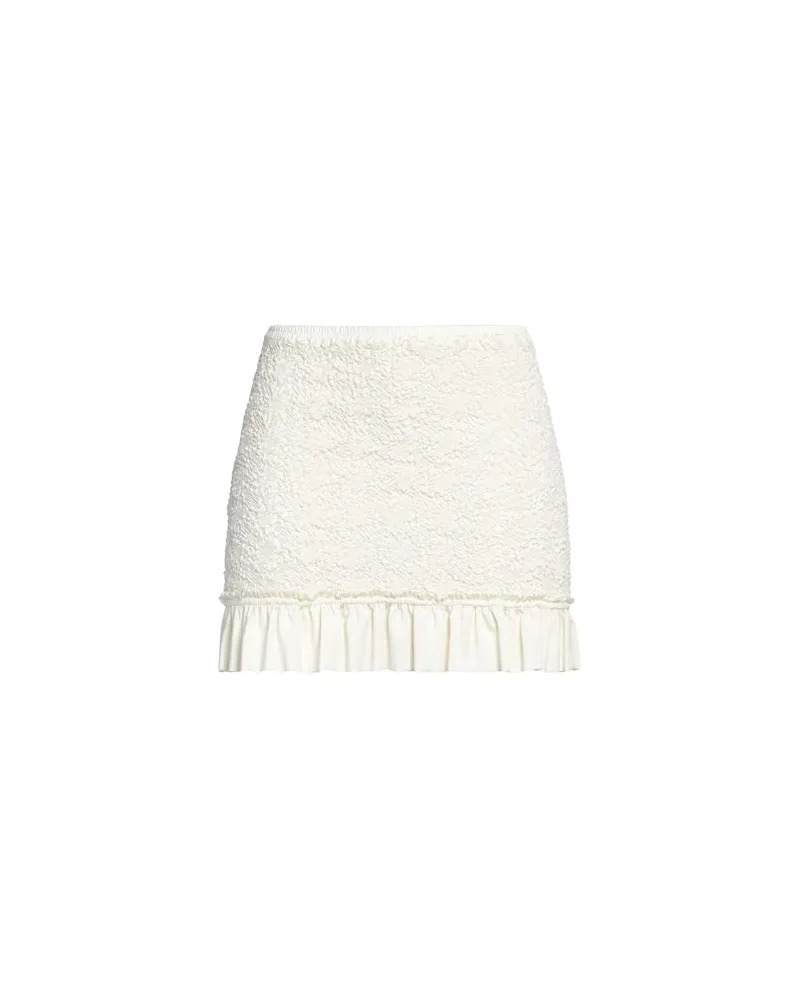 Alexander Wang HOSEN & RÖCKE - Miniröckeauf YOOX.COM Cremeweiß