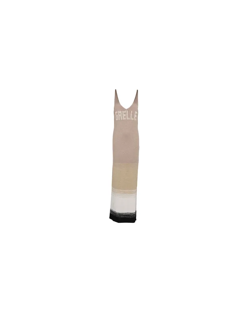 Gaëlle Bonheur KLEIDER - Maxi-Kleiderauf YOOX.COM Sand