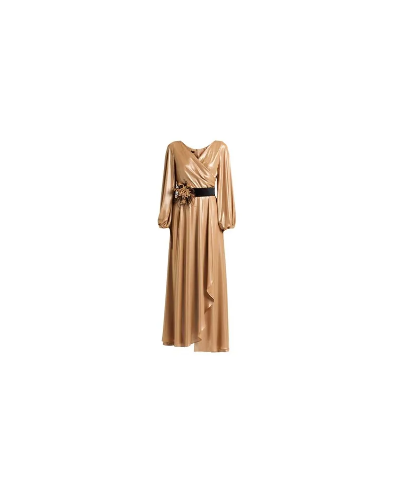 Hanita H COUTURE - KLEIDER - Maxi-Kleiderauf YOOX.COM Kamel