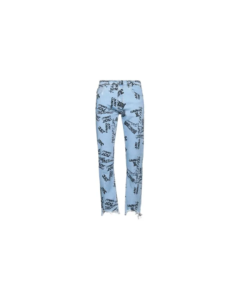 Just Cavalli HOSEN & RÖCKE - Jeanshosenauf YOOX.COM Blau
