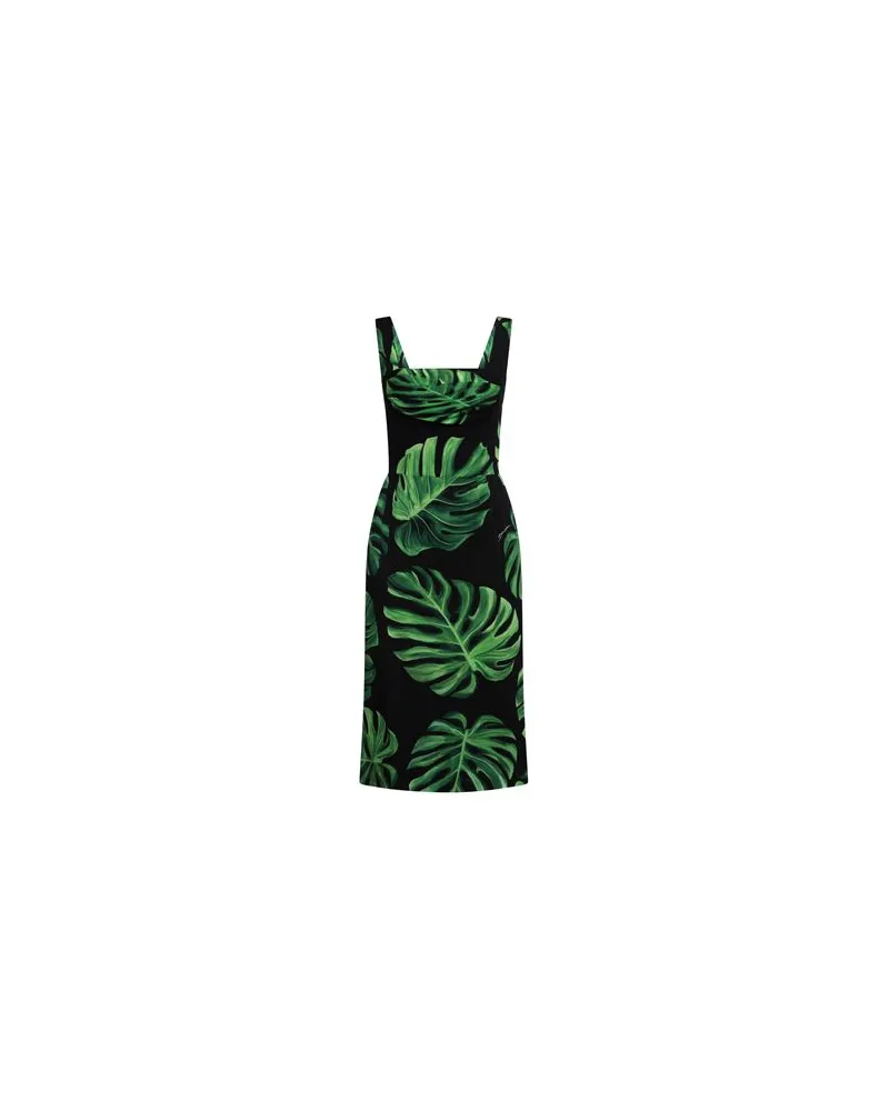 Dolce & Gabbana KLEIDER - Midi-Kleiderauf YOOX.COM Schwarz