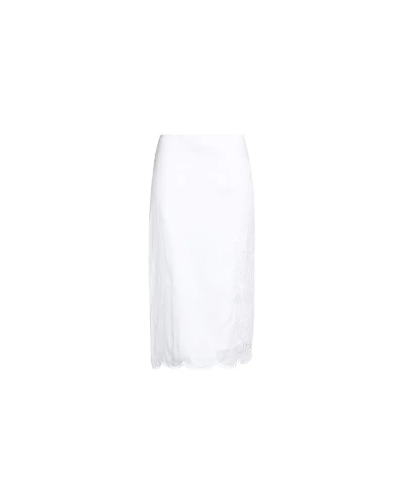 Max Mara HOSEN & RÖCKE - Midi-Röckeauf YOOX.COM Weiß