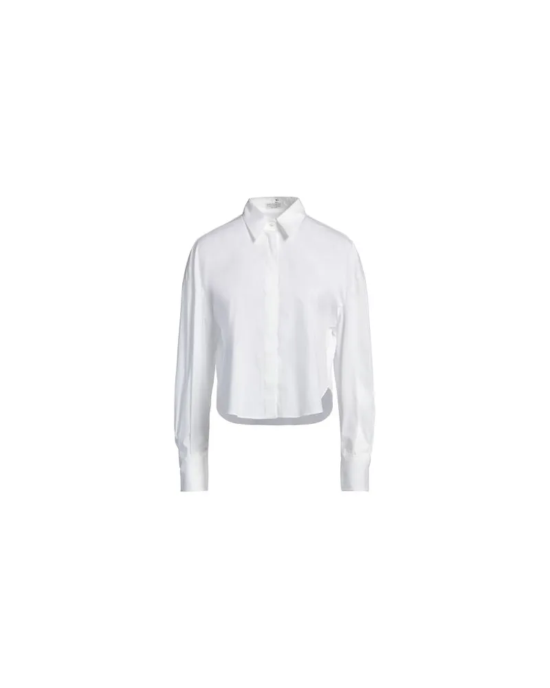 Brunello Cucinelli TOPS - Hemdenauf YOOX.COM Weiß