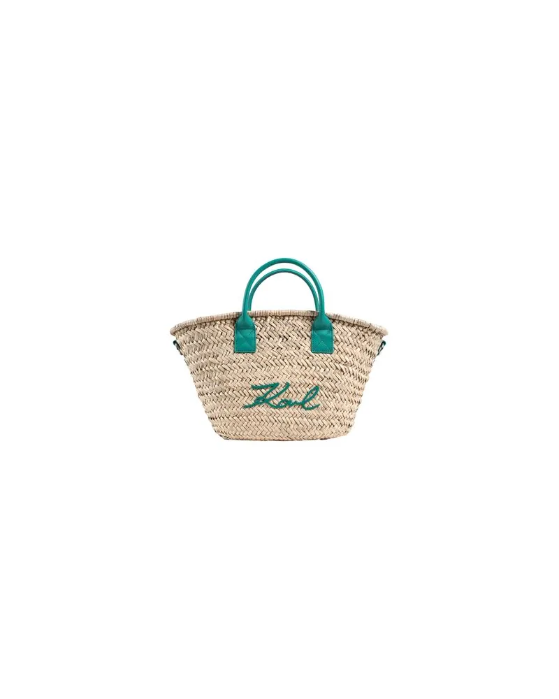 Karl Lagerfeld K/SIGNATURE BASKET  - TASCHEN - Handtaschenauf YOOX.COM Sand