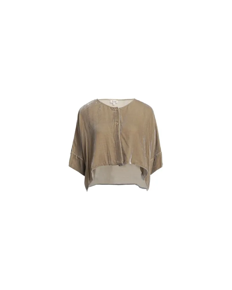 Her Shirt Her Dress TOPS - Hemdenauf YOOX.COM Khaki