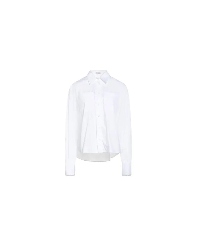Brunello Cucinelli TOPS - Hemdenauf YOOX.COM Weiß