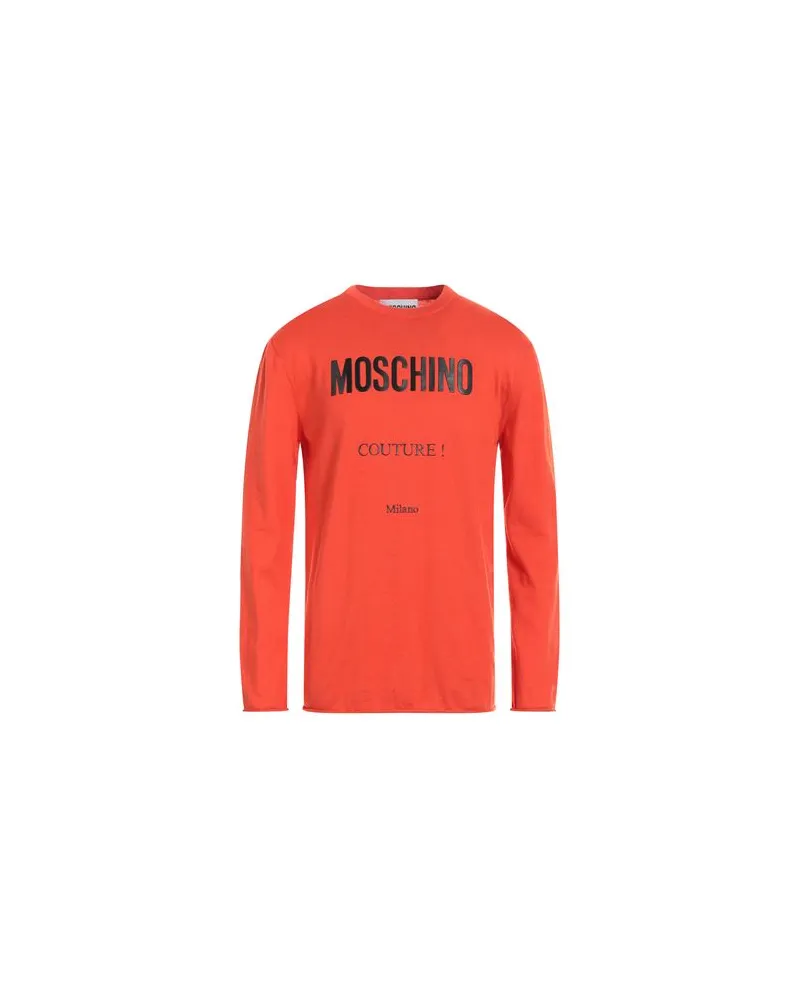 Moschino STRICKWAREN - Pulloverauf YOOX.COM Tomatenrot