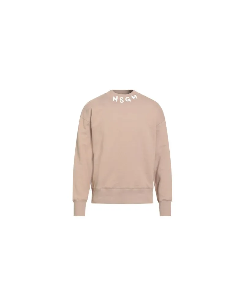 MSGM TOPS - Sweatshirtsauf YOOX.COM Beige