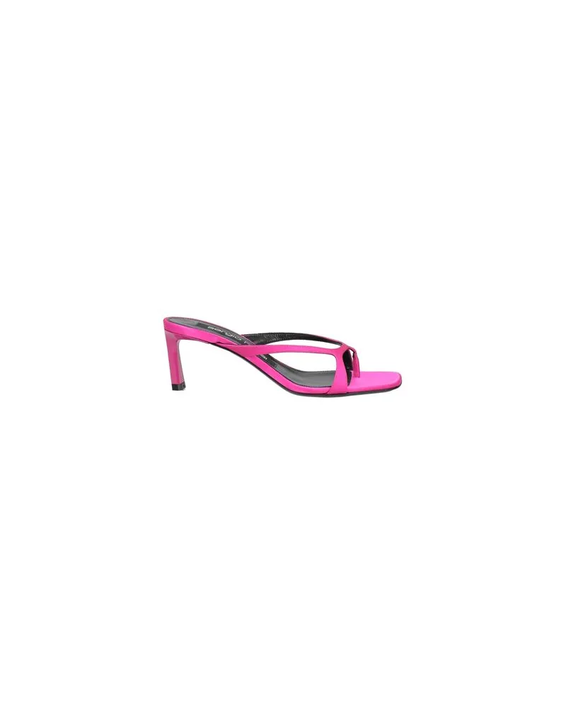 Sergio Rossi SCHUHE - Zehentrennerauf YOOX.COM Fuchsia