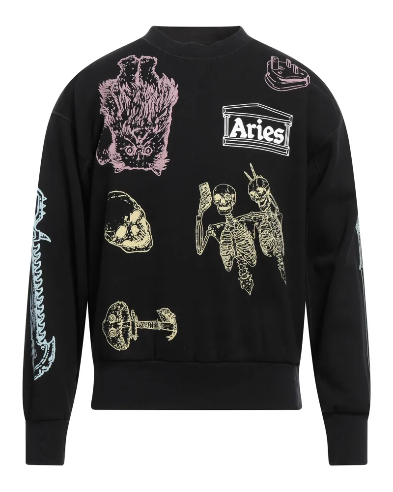 Aries Sweatshirt Schwarz