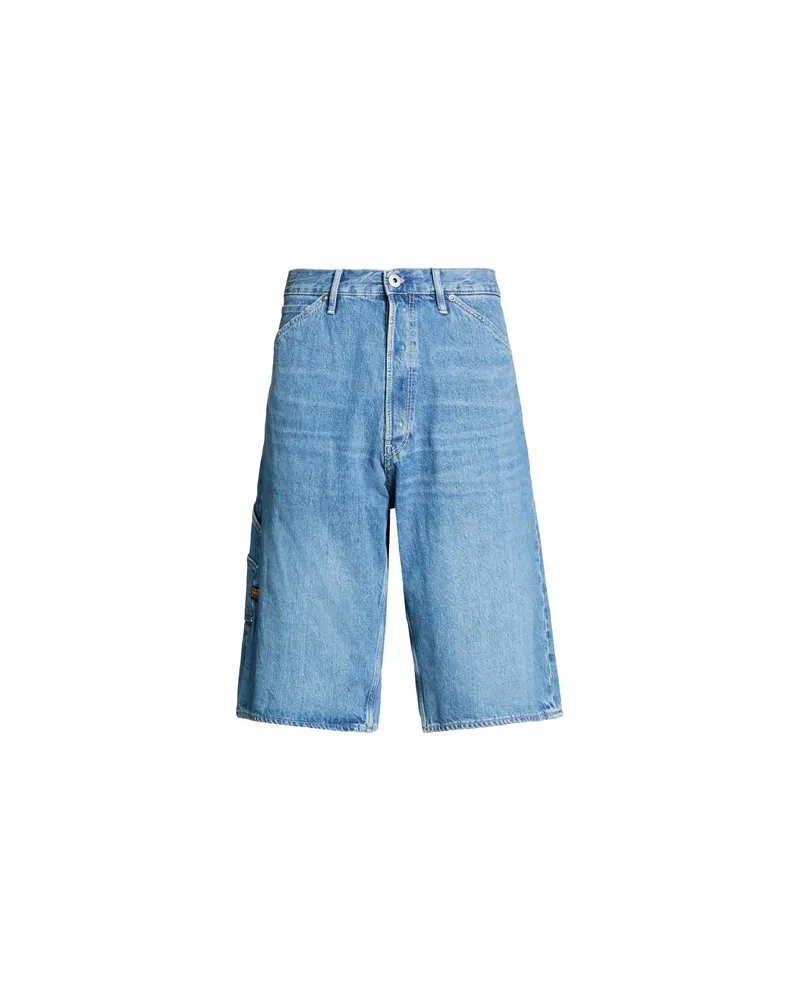 G-STAR RAW HOSEN & RÖCKE - Jeansshortsauf YOOX.COM Blau