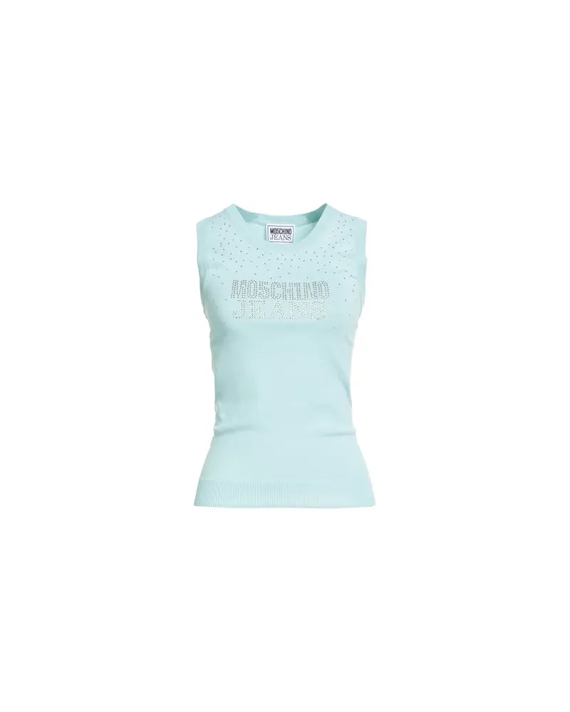 Moschino STRICKWAREN - Pulloverauf YOOX.COM Himmelblau