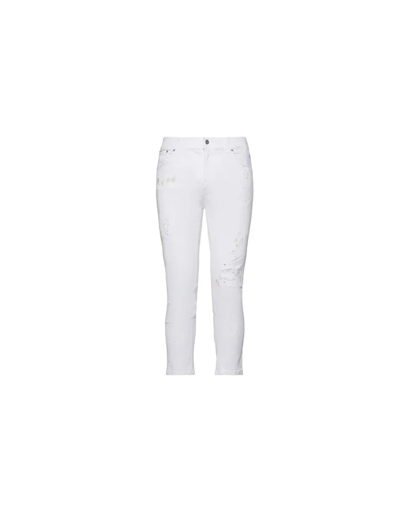 Dondup HOSEN & RÖCKE - Jeanshosenauf YOOX.COM Weiß