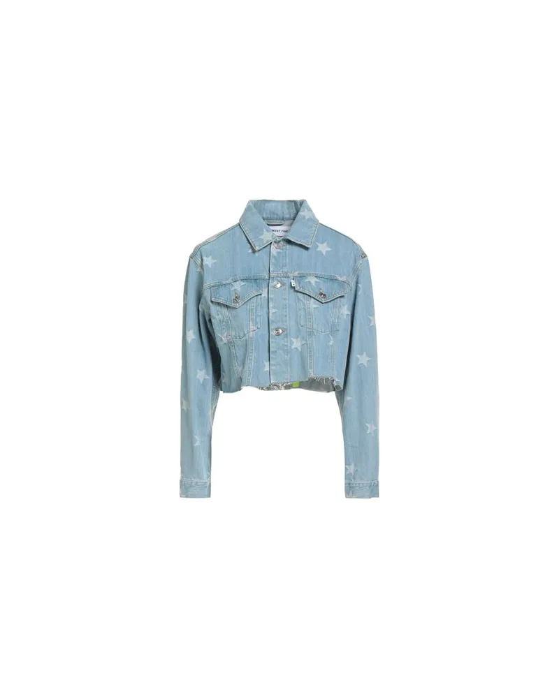 Department 5 JACKEN & MÄNTEL - Jeansjacken/Mäntelauf YOOX.COM Blau